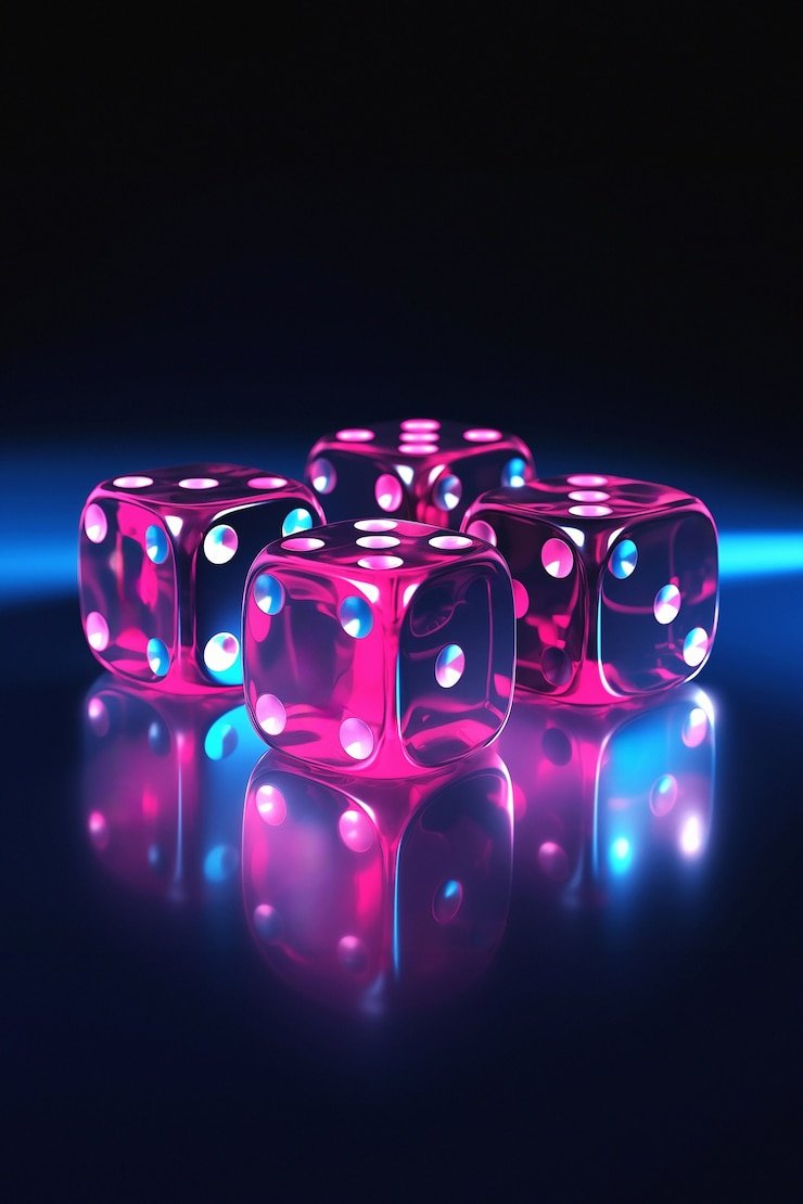 Tampilan layar kemenangan di Galactic Gems dengan penghitung poin bintang