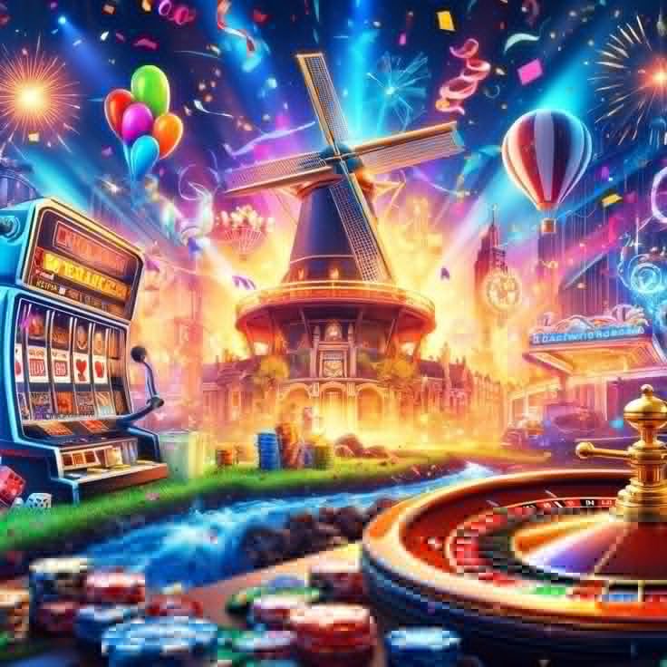 Dealer memutar roda roulette dalam permainan Lightning Roulette